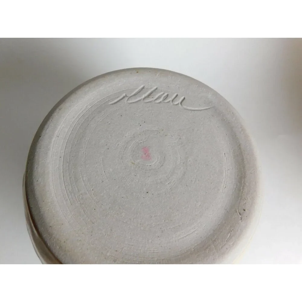 Vintage Colorado Studio Art Pottery Blue Covered Jar - Picture 5 of 6